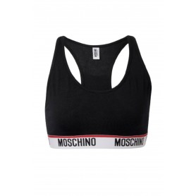 Top donna Moschino nero logo ES23MO29 V6A0881 4402