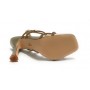 Scarpa donna Gold&gold sandalo con tacco ecopelle/ strass gold DS23GG55 GD772
