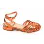 Scarpe donna sandalo Gold&gold arancione ecopelle DS23GG59 GP23-462