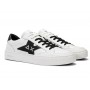 Sneaker Sun68 Skate in pelle bianco/ nero US23SU26 Z33130