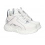 Scarpe donna Buffalo Cld Chai sneaker platform ecopelle white/ silver D24BF02 BN16308671