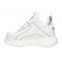 Scarpe donna Buffalo Cld Chai sneaker platform ecopelle white/ silver D24BF02 BN16308671