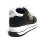 Scarpe Love Moschino sneaker in pelle nero D24MO06 JA15074