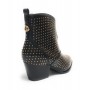 Scarpe donna ankle boot Guess Boyta ecopelle black/gold D24GU14 FL7BOYPEL10