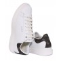Scarpe uomo Guess sneaker Vibo in pelle white/ brown U24GU02 FM7SRNFAL12