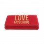 Portafoglio donna Love Moschino con pattina ecopelle rosso A24MO04 JC5614