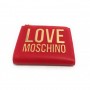 Portafoglio donna Love Moschino a libretto in ecopelle rosso A24MO11 JC5642