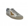 Scarpa uomo 4B12 sneakers in pelle bianco/ blu/ giallo U24QB09 SUPRIME-U06