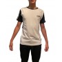 T shirt uomo Moschino logo bianco/nero E24MO07 V1V0709 4410 1001