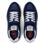 Sneaker running Sun68 Tom Classic pelle/ ecopelle Navy blue U24SU13 Z43104