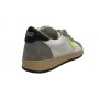 Scarpe  2B12 sneaker con lacci Play pelle bianco/grigio/nero Z24QB05
