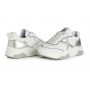 Scarpe donna Munich sneaker Wave 139 in pelle/ tessuto white /silver D24MU08 8770139