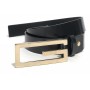 Cinta uomo Guess adjustable belt in pelle nero C24GU35 BW7772P3430