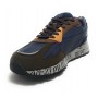 Sneaker Aeronautica Militare running ecosuede/ nylon blu/ brown/ gold U24AR03 232SC214