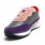 Scarpe donna Fornarina sneaker running Urraca in pelle/ nylon purple D24FN09