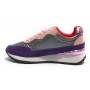 Scarpe donna Fornarina sneaker running Urraca in pelle/ nylon purple D24FN09