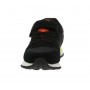 Sneaker Sun68 boy's Tom fluo pelle/ nylon nero Z24SU03 Z43302K