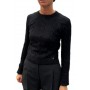 Maglione donna Guess Denise cable sweater black E24GU71 W3BR40Z3930