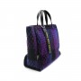 Borsa donna Rebelle Ashanti Shopping S check violet B24RE24 1WRE84