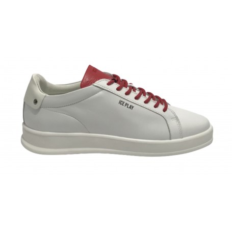 Scarpa uomo Ice Play sneakers white/ red U24IP01 CAMPS009