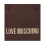 Borsa donna Love Moschino shopping ecopelle testa di moro B24MO112 JC4190