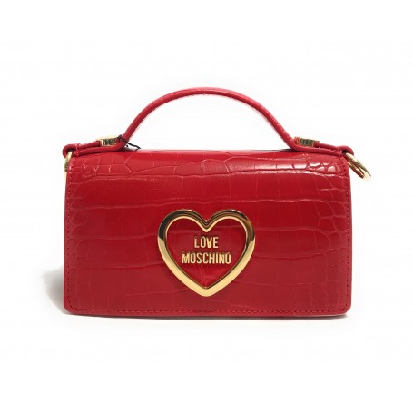 Borsa donna Love Moschino a mano/ tracolla ecopelle rosso B24MO137 JC4178