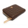Portafoglio donna Fracomina zip around wallet marrone ecopelle AS23FR01 FA23SB700411S5-091