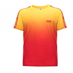 T shirt uomo Moschino giallo/ rosso ES23MO27 V1A0706 4422