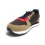 Scarpe US Polo sneaker Nobik 011 ecosuede beige/ nylon brown Z24UP03