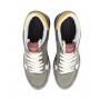 Scarpe U.S. Polo sneaker running Cleef 005M in pelle e suede taupe/ dark brown U24UP23