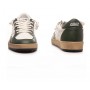 Scarpa uomo 4B12 sneakers in pelle white/ green US23QB23 PLAY.NEW-U05
