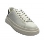 Scarpe uomo Guess sneaker Elba carryover in pelle white/ brown US24GU01 FMPVIBLEA12
