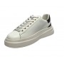 Scarpe uomo Guess sneaker Elba carryover in pelle white/ brown US24GU01 FMPVIBLEA12