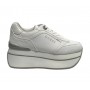 Scarpe donna sneaker Guess Camrio platform white multilogo DS24GU11 FLPCAMFAL12