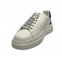 Scarpe uomo Guess sneaker Elba carryover in pelle white/ black US24GU03 FMPVIBSUE12