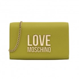 Borsa donna Love Moschino tracolla in ecopelle lime BS24MO19 JC4127