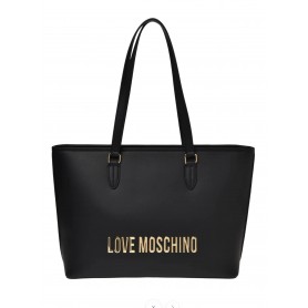 Borsa donna Love Moschino shopping ecopelle nero BS24MO30 JC4190