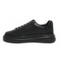 Scarpe uomo Guess sneaker Elba carryover in pelle coal/ black US24GU04 FMPVIBLEP12