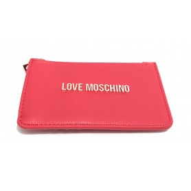 Portafoglio donna Love Moschino small ecopelle rosso AS24MO10 JC5614