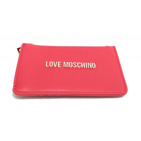 Portafoglio donna Love Moschino small ecopelle rosso AS24MO10 JC5614