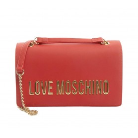 Borsa donna Love Moschino a spalla in ecopelle rosso BS24MO65 JC4192