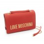 Borsa donna Love Moschino a spalla in ecopelle rosso BS24MO65 JC4192