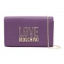 Borsa donna Love Moschino tracolla in ecopelle viola BS24MO72 JC4213