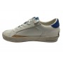 Sneaker Crime London Sk8 Deluxe in pelle white/ pacific blue US24CR02 17105PP6.10