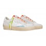 Sneaker Crime London Sk8 Deluxe in pelle white/ tropic juice US24CR04 17106PP6.30