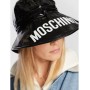 Cappello Moschino anti pioggia tesa regolabile nero C23MO05 65350 M2811