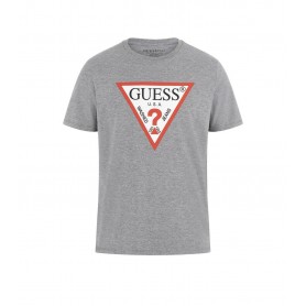T-shirt uomo Guess logo triangolo grigio ES24GU23 M2YI71I3Z14
