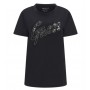T-shirt donna Guess con logo strass nero ES24GU63 W4RI25K9RM1