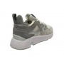 Scarpe donna Munich sneaker Clik 67 in suede/ mesh bianco / silver DS24MU02 4172067