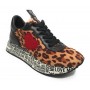 Scarpe donna Love Moschino sneaker leopard/ nero D22MO11 JA15664G0DIV110A